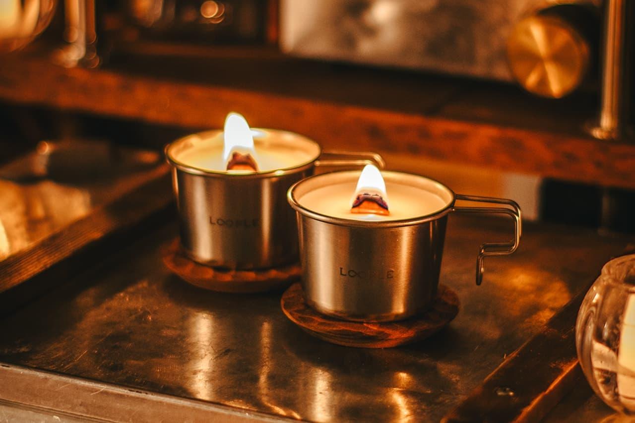 シェラカップアロマキャンドル