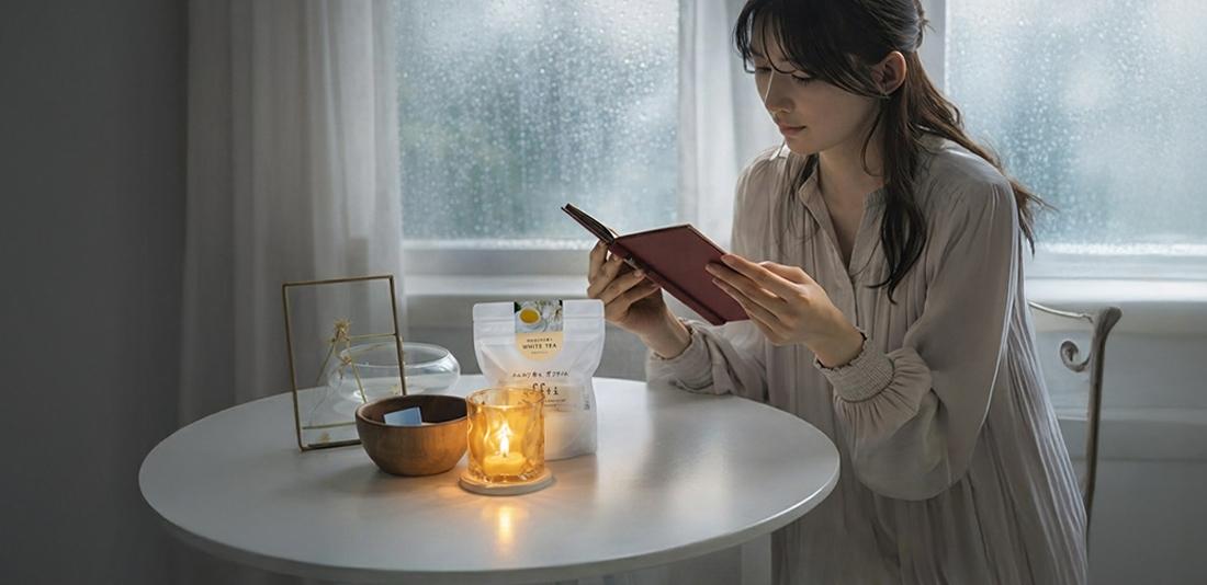 梅雨のおうち時間に|ジメジメ気分が軽くなるキャンドル × アロマの過ごし方