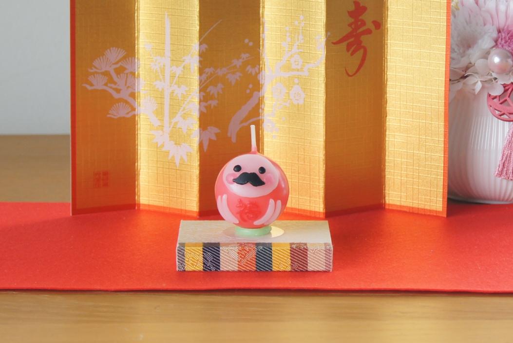 だるまキャンドル