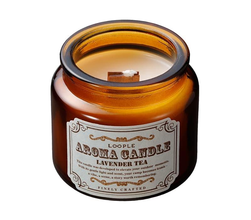 AMBER GLASS アロマキャンドル(ラベンダーティー)