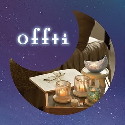 【新発売】眠りのためのアロマキャンドル|offti