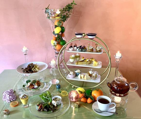 ※料理は1名様分(肉・魚両方パターン)、デザートは2名様分